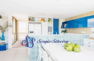 Cobertura duplex no parque das ilhas no porto das dunas com 4 quartos
