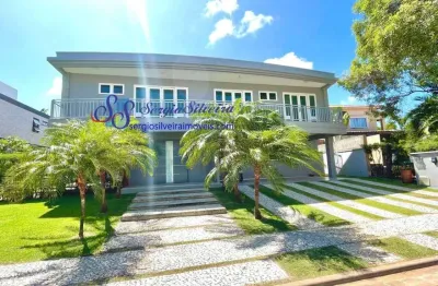 Ampla casa duplex com 5 suítes e lazer completo - alphaville fortaleza.