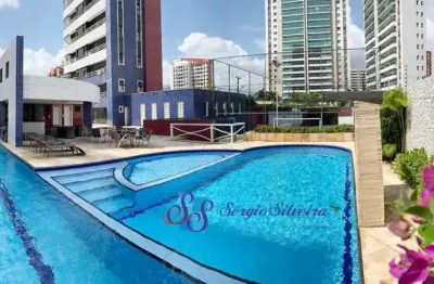 Apartamento no guararapes 1 por andar, alto padrão 3 suítes