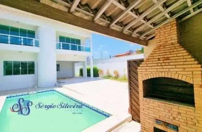 Casa com piscina, deck com churrasqueira próxima a w. soares 4 suítes josé de alencar