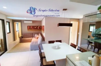 Apartamento mobiliado no porto das dunas com 3 suítes 2 vagas