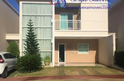 Excelente casa á venda no eusébio com 3 suítes, lazer completo