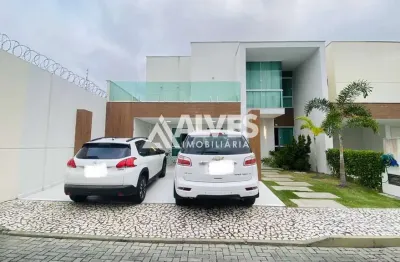 Casa mobiliada com 3 suítes e área gourmet completa