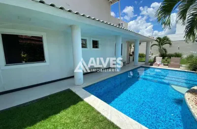 Casa de alto padrão com 4 suítes piscina e área gourmet completa