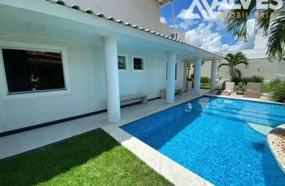 Casa de alto padrão com 4 suítes piscina e área gourmet completa