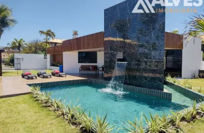 Casa de alto padrão com 4 suítes  vista mar em vilas do atlántico