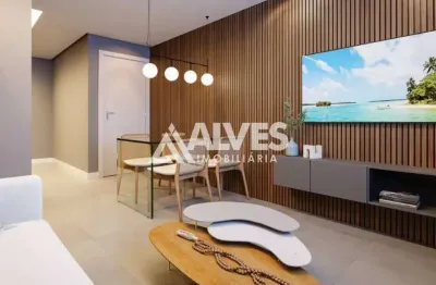 Apartamento com 2 quartos em condomínio no bairro papagaio