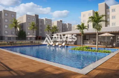 Apartamento com 2 quartos à venda na Avenida Azaleias, Registro, Feira de Santana