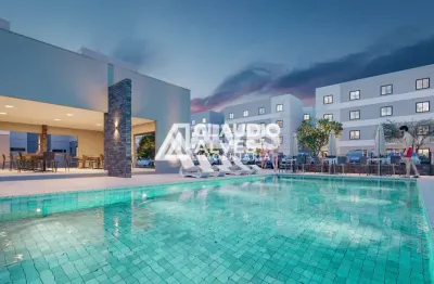 Exclusivo residence apartamento com 2 quartos em condomínio