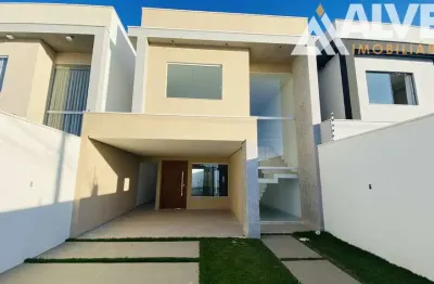 Casa com 3 suítes e área gourmet completa no bairro sim pronta para morar