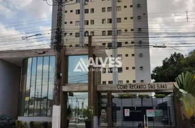 Apartamento com 3 quartos sendo 1 suíte condomínio recanto das ilhas