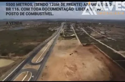 Terreno comercial com liberação do dnit para posto de combustivel