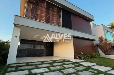 Casa de alto padrão com  4 suítes piscina e área goumet