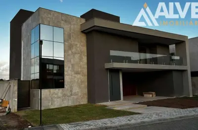 Casa de alto padrão com 4 suítes piscina e área gourmet completa