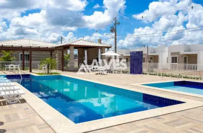 Apartamento mobiliado com 2 quartos condomínio parque flora