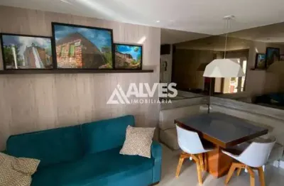 Casa mobiliada com 2 quartos e 2 banheiros em condomínio