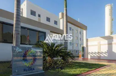 Apartamento mobiliado com 2 quartos condomínio parque flora