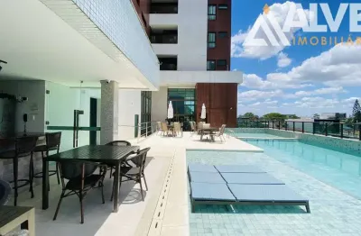 Apartamento mobiliado com 3 suítes e varanda gourmet nascente  7° andar