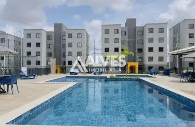 Apartamento contrato de gaveta com 2 quartos no 1º andar condomínio
