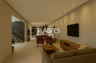 Casa com 3 quartos sendo 1 suíte com closet e piscina em condomínio