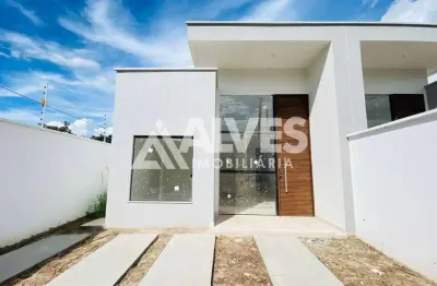 Casa com 3 quartos sendo 2 suítes pronta para morar no bairro sim