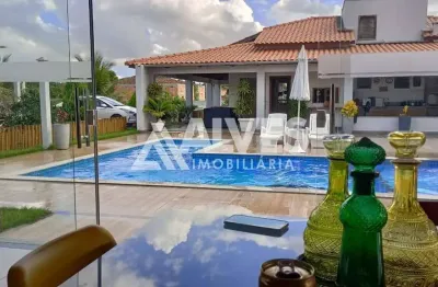 Sítio de alto padrão com piscina e área de lazer completa na matinha