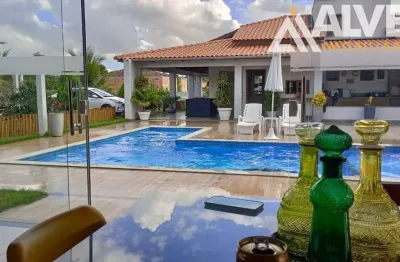 Sítio de alto padrão com piscina e área de lazer completa na matinha