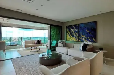 Apartamento mobiliado com 3 suítes e varanda gourmet nascente  7° andar