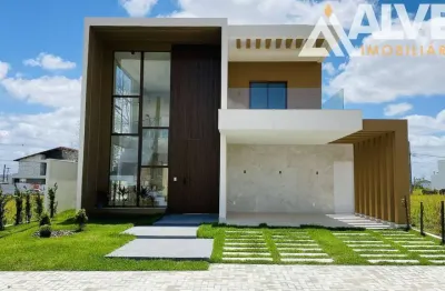 Casa de alto padrão com 4 suítes piscina e área gourmet completa
