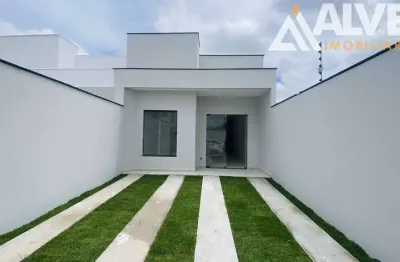 Casa com 3 quartos sendo 1 suíte com escritura grátis no bairro papagaio