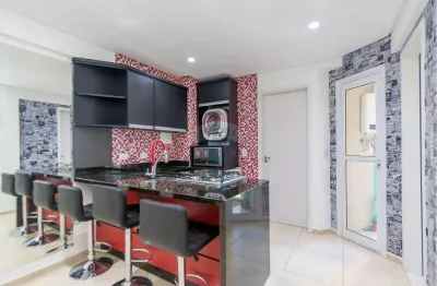 Apartamento 1 quarto parcialmente mobiliado no centro de curitiba