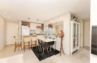 Apartamento semimobiliado,  com 3 quartos, 2 banheiros e sacada com churrasqueira à venda no neoville.