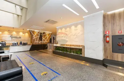 Sala comercial mobiliada ed. biocentro -bigorrrilho-1 vaga