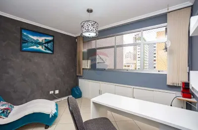 Sala comercial mobiliada com 36,6m² -  centro curitiba