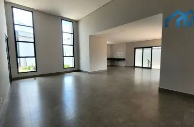 Casa térrea recém-construída no condomínio lagos d'icaraí - salto/sp