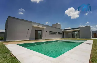 Casa com 4 dormitórios à venda, 430 m² por r$ 3.500.000,00 - condomínio xapada parque ytu - itu/sp