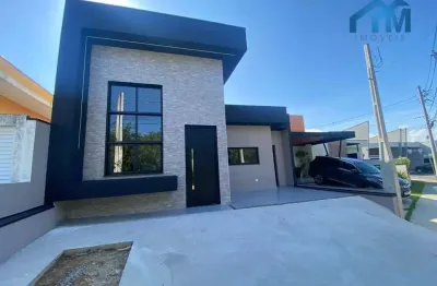 Casa com 3 dormitórios à venda, 108 m² por r$ 860.000,00 - condomínio jardim guarujá - salto/sp