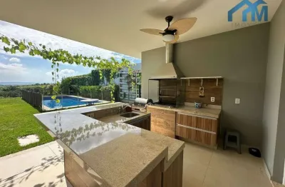 Casa com 4 dormitórios para alugar, 320 m² por r$ 16.000/mês - condomínio xapada parque ytu - itu/sp