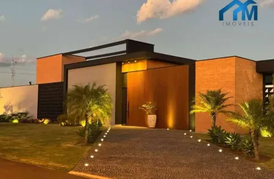 Casa em condomínio fechado com 4 quartos à venda na Rua Pablo Picasso, Residencial Primavera, Salto