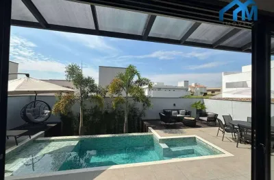 Casa com 4 dormitórios à venda, 260 m² por r$ 2.950.000,00 - condomínio reserva saint paul - itu/sp