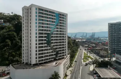Sala comercial com 2 salas à venda na Avenida Getúlio Dornelles Vargas, 230, Valongo, Santos