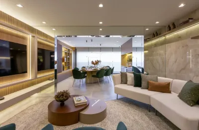 Apartamento lindo de 100m² com 3 quartos e lavabo e 2 vagas no ipiranga