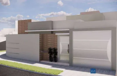 Casa com 3 dormitórios à venda, 90 m² por r$ 430.000,00 - parque real - pouso alegre/mg