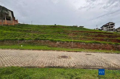 Terreno em condomínio fechado, 1000 m² por r$ 500.000 - mirante santa barbara - pouso alegre/mg