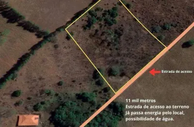Terreno à venda, 11000 m² por r$ 260.000 - cristal - pouso alegre/mg