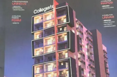 Apartamento com 1 dormitório à venda, 22 m² por r$ 55.000,00 - centro - pouso alegre/mg