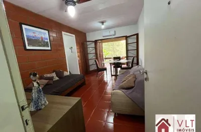 Apartamento com 1 dormitório para alugar, 80 m² por r$ 550,00/dia - itaguá - ubatuba/sp