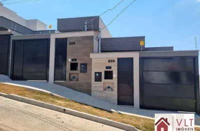 Casa com 3 dormitórios à venda, 180 m² por r$ 340.000 - parque real - pouso alegre/mg