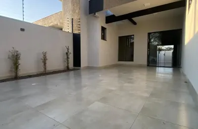 Casa c/ 3 quartos (1 suíte), jardim planalto, projeto moderno, imóvel novo, marialva