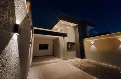 Casa c/ arquitetura moderna, 3 quartos, 2 banheiros, 80 m² construção, jd são paulo 2, sarandi